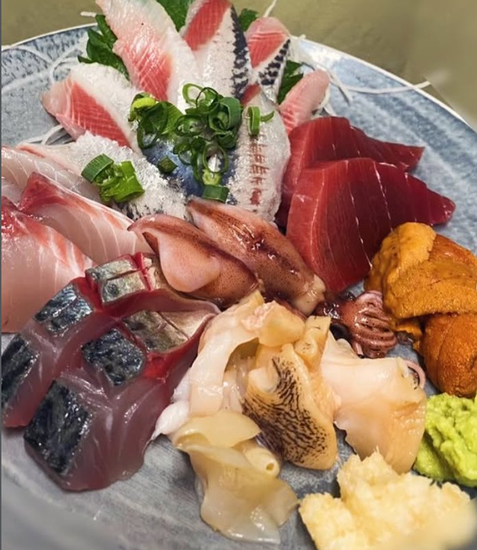 夜の部：お刺身